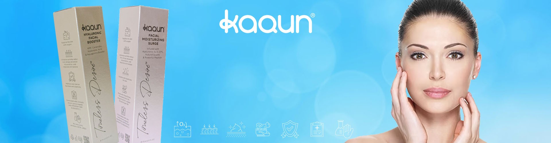 New Kaqun skin care cosmetics