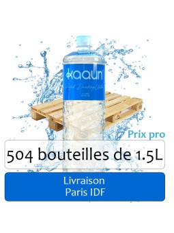 Eau Kaqun auf palette von...