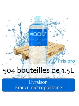 eau kaqun palette livraison France