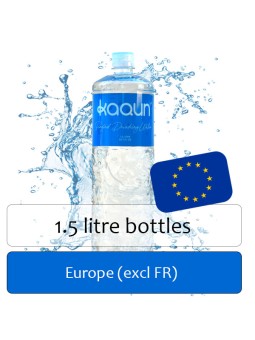 Kaqun Water 1.5 L bottles delivery to Europe