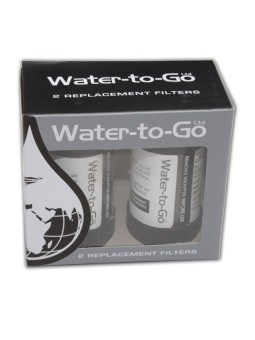 Pack of two filters for Water-to-Go bottle
